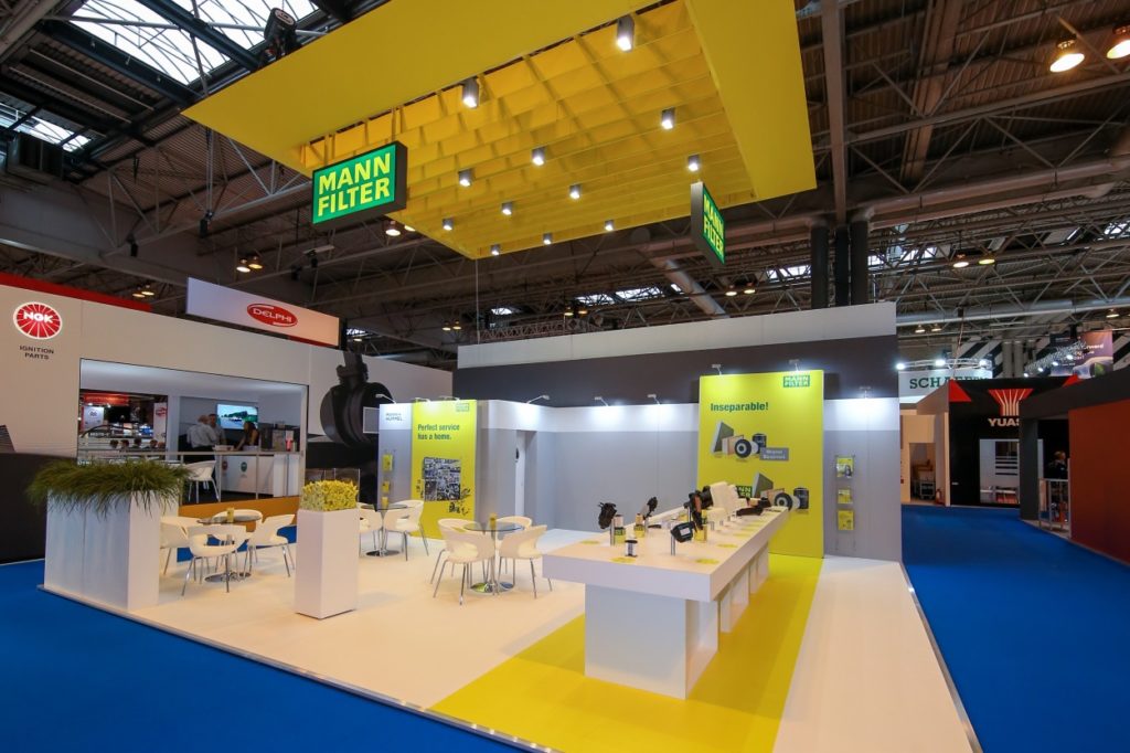 Mann filter exhibition stand