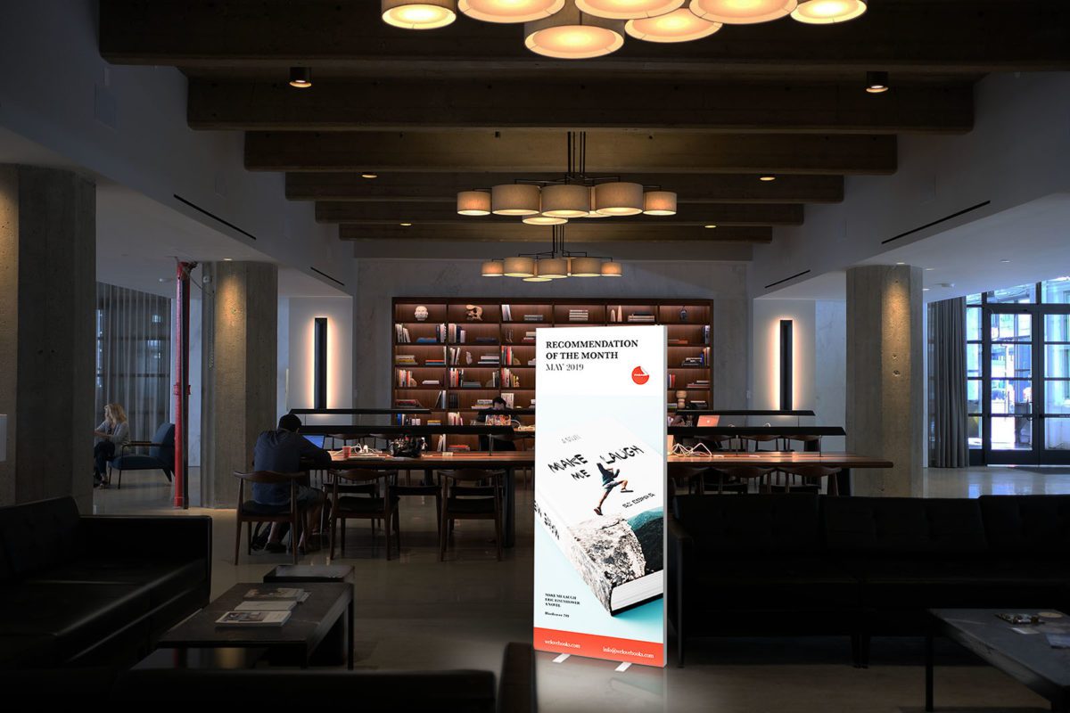 Pixlip pop bibliothek werbebanner buchvorstellung | clip Pixlip pop bibliothek werbebanner buchvorstellung