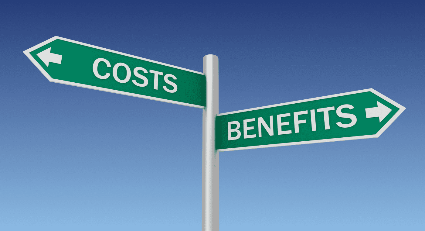Costs  benefits crossroads