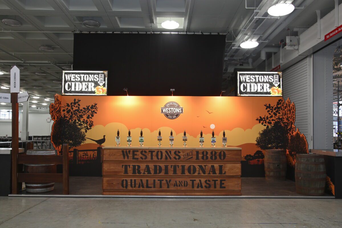 Westons cider stand by clip